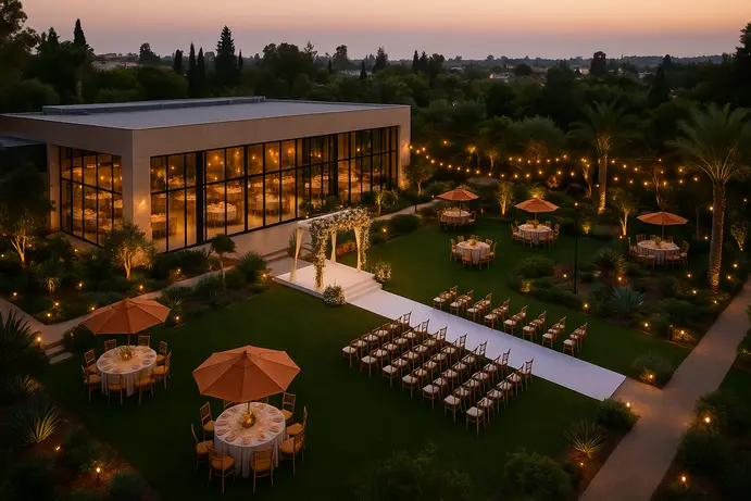 שוק גני האירועים בישראל 2025