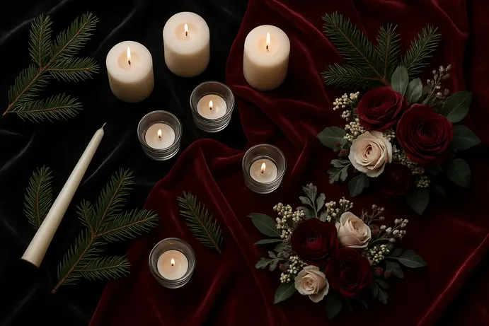 מגמות עיצוב חורפיות לחתונות 2025