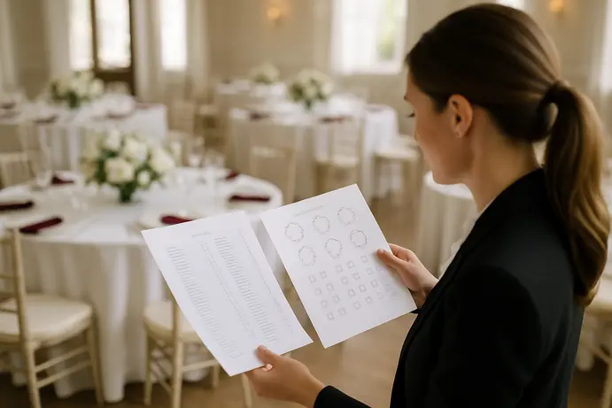 תכנון רשימת אורחים לחתונה