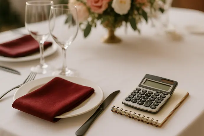 פירוט עלויות חתונה בשרון