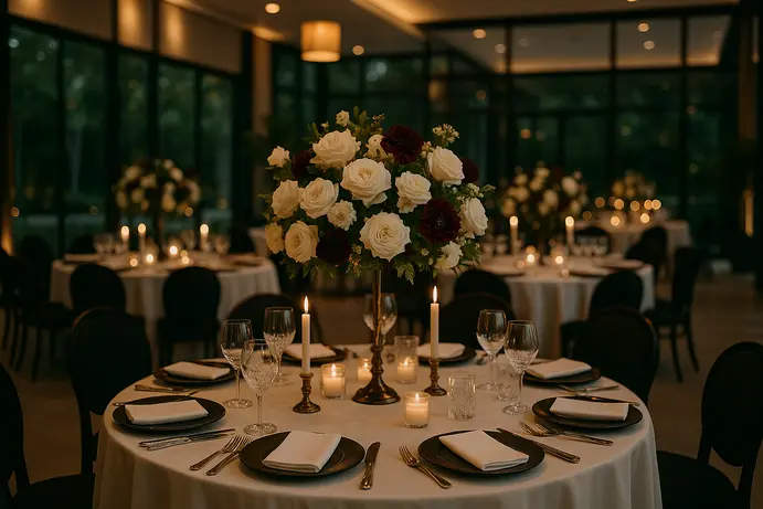 אולם אירועים יוקרתי בשרון עם עיצוב מודרני