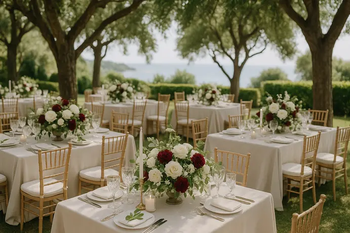 שילוב של טבע ויוקרה באירועים באזור השרון