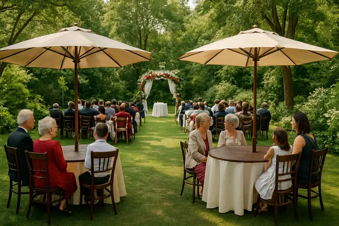 נוחות לאורחים בחתונת שישי