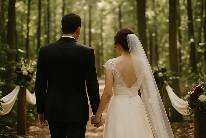 חתונת קיץ בטבע בבחירה מושלמת