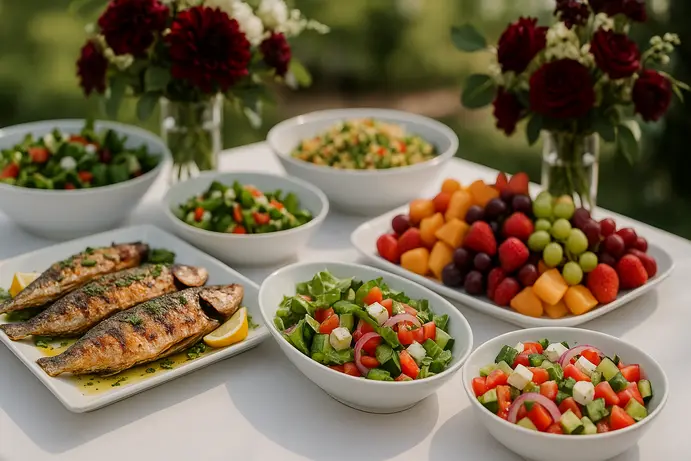 תפריט קיצי ומרענן לאירוע